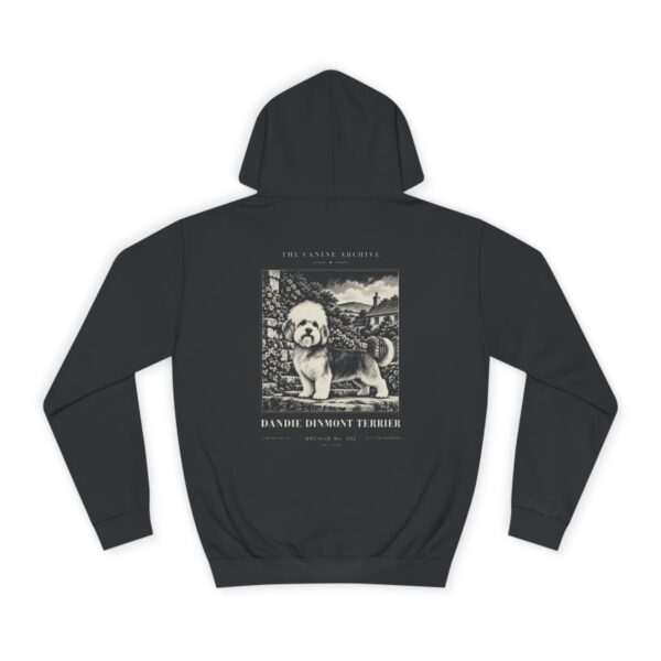 Dandie Dinmont Terrier Hoodie in Jet Black