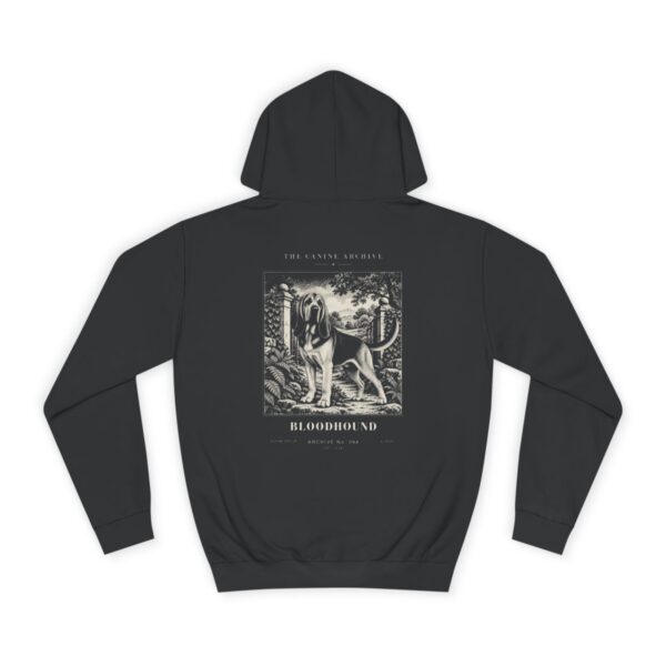 Bloodhound Hoodie in Jet Black