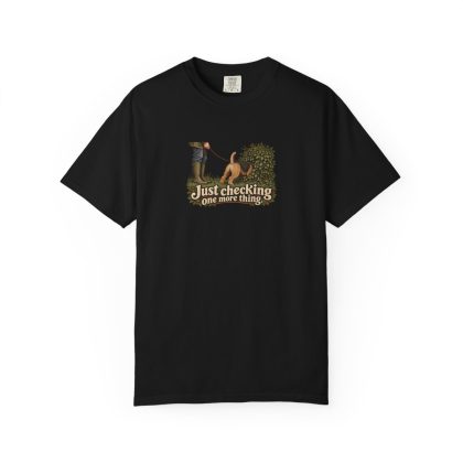Lakeland Terrier humorous illustration tee in Black
