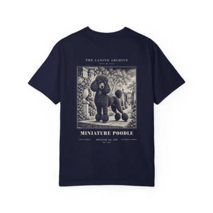Miniature Poodle Tee in True Navy