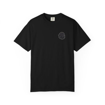 Newfoundland head-only left chest tee in Black