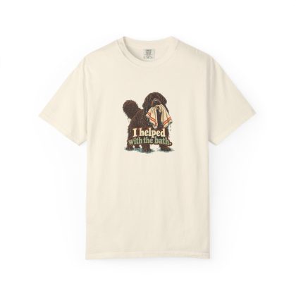 Newfoundland humorous illustration tee in Ivory