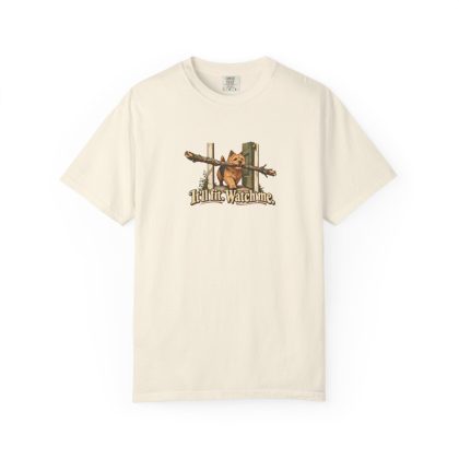 Norwich Terrier humorous illustration tee in Ivory