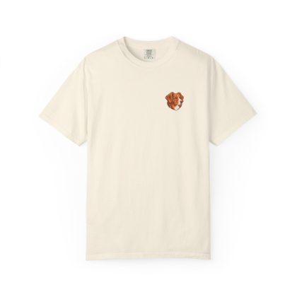 Nova Scotia Duck Tolling Retriever Portrait Tee in Ivory