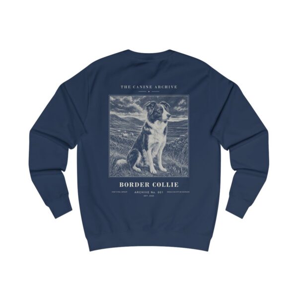 Border Collie Archive Sweatshirt in Oxford Navy