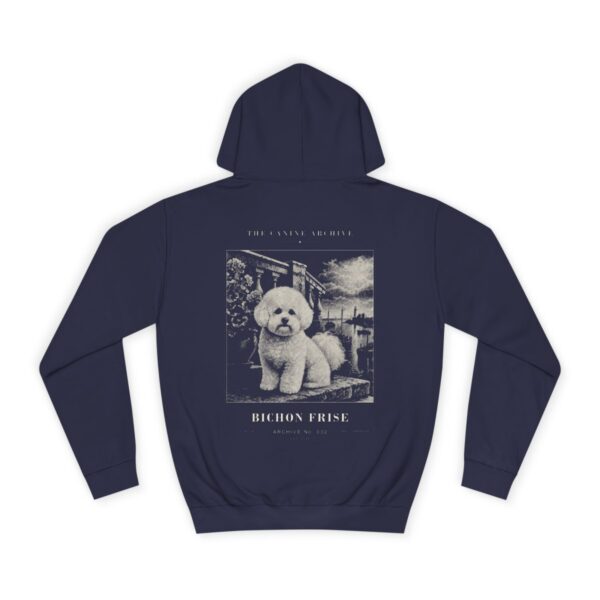 Bichon Frise Archive Hoodie in Oxford Navy