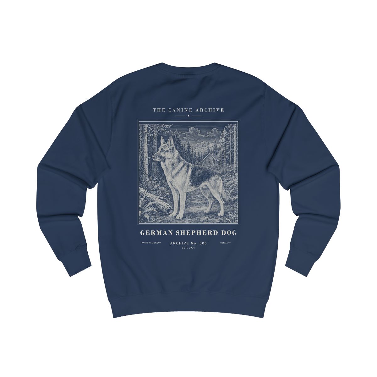 German Shepherd Dog Archive Sweatshirt