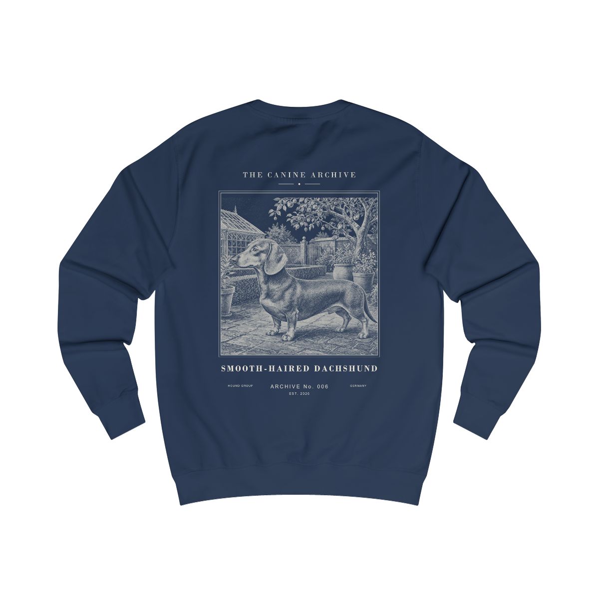 Smooth-Haired Dachshund Archive Sweatshirt