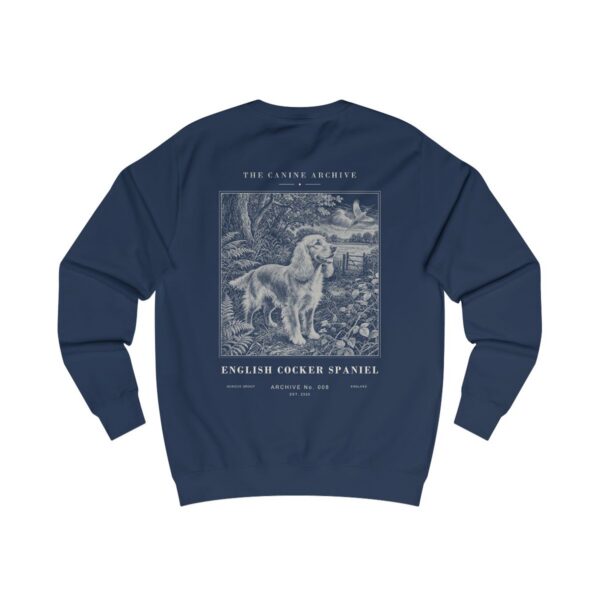 English Cocker Spaniel Archive Sweatshirt in Oxford Navy