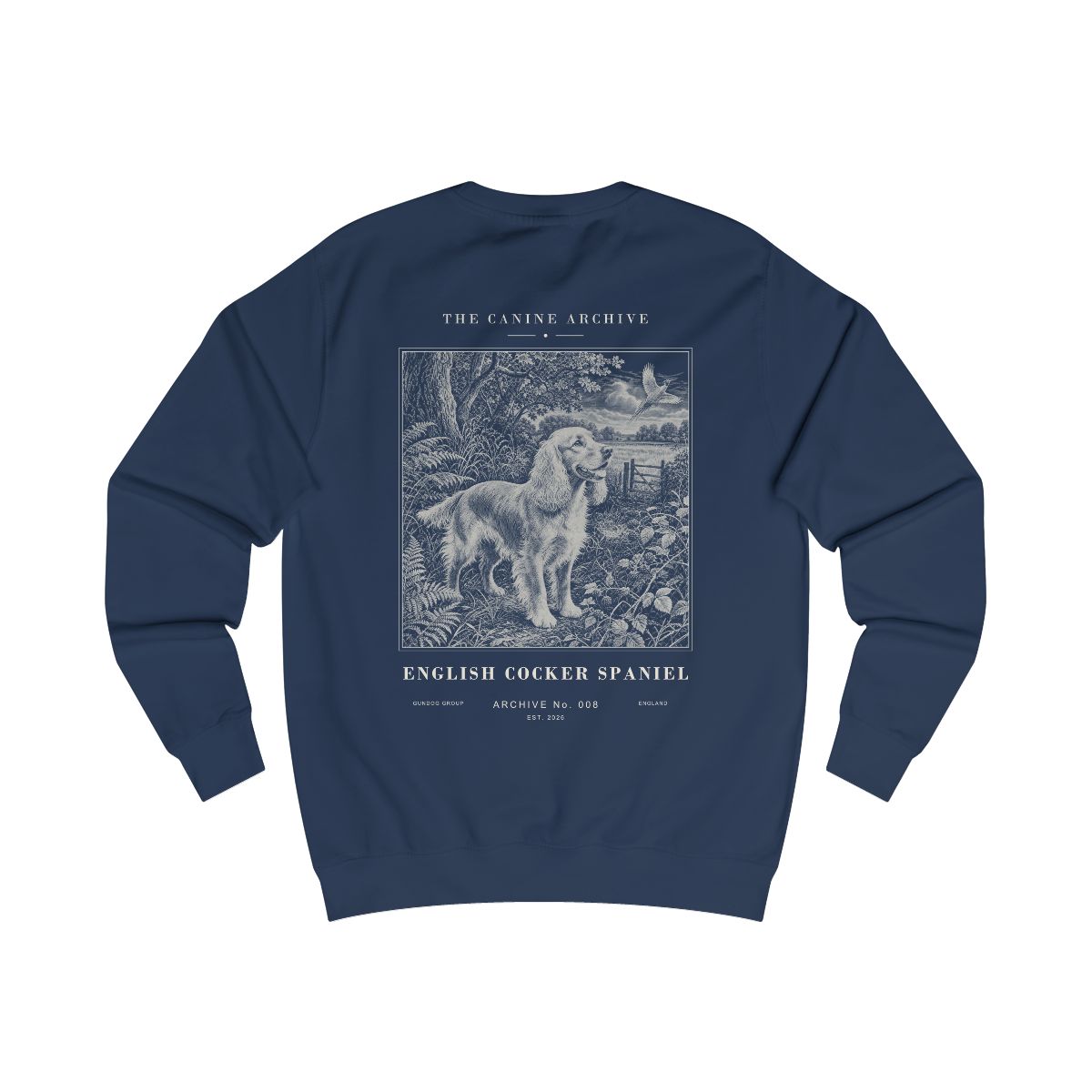 English Cocker Spaniel Archive Sweatshirt