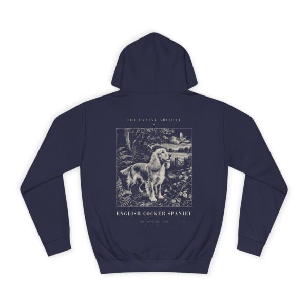 English Cocker Spaniel Archive Hoodie in Oxford Navy