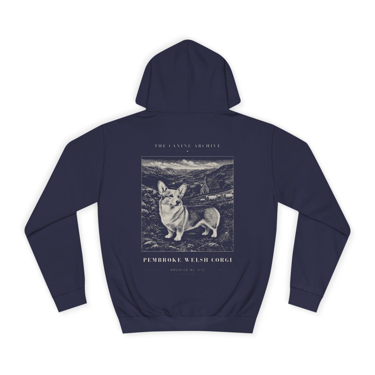 Pembroke Welsh Corgi Archive Hoodie