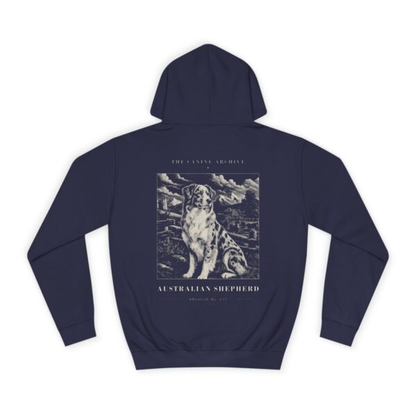 Australian Shepherd Archive Hoodie in Oxford Navy