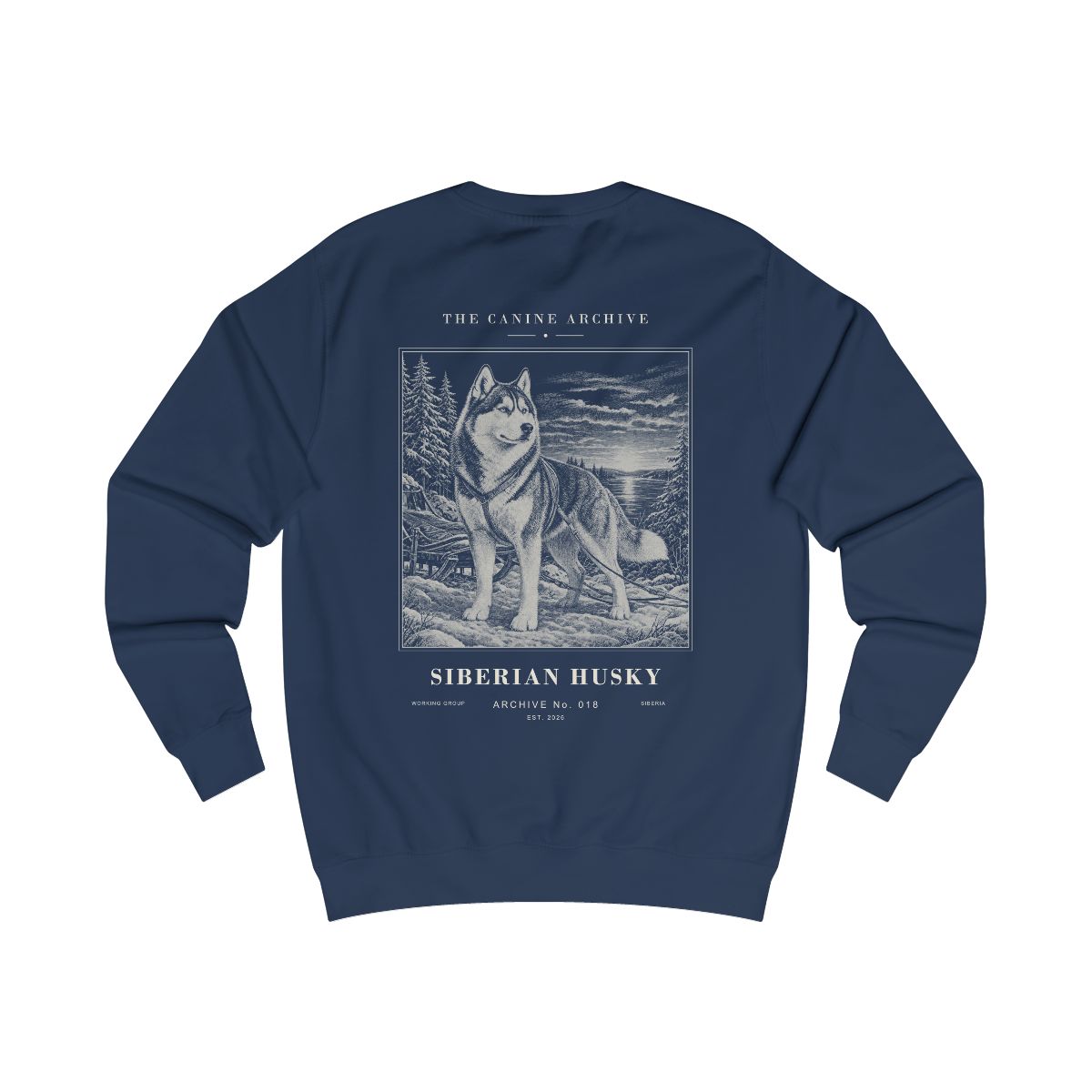 Siberian Husky Archive Sweatshirt