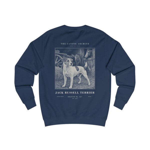 Jack Russell Terrier Archive Sweatshirt in Oxford Navy