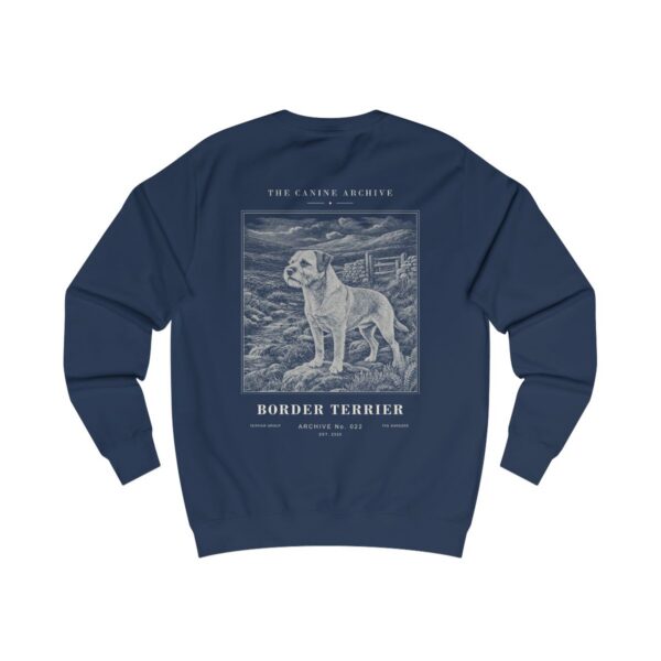 Border Terrier Archive Sweatshirt in Oxford Navy