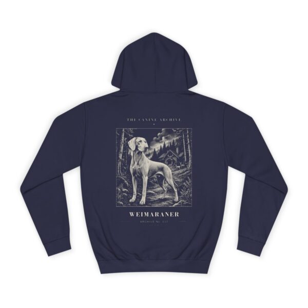 Weimaraner Archive Hoodie in Oxford Navy