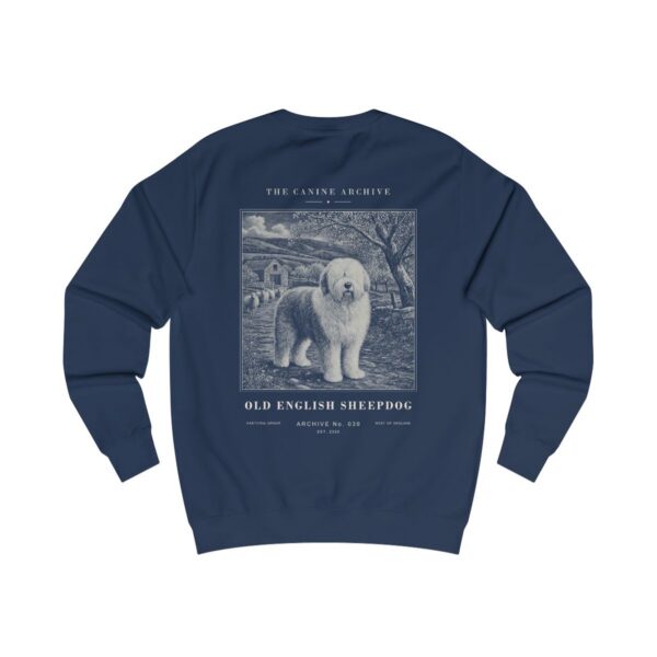Old English Sheepdog Archive Sweatshirt in Oxford Navy