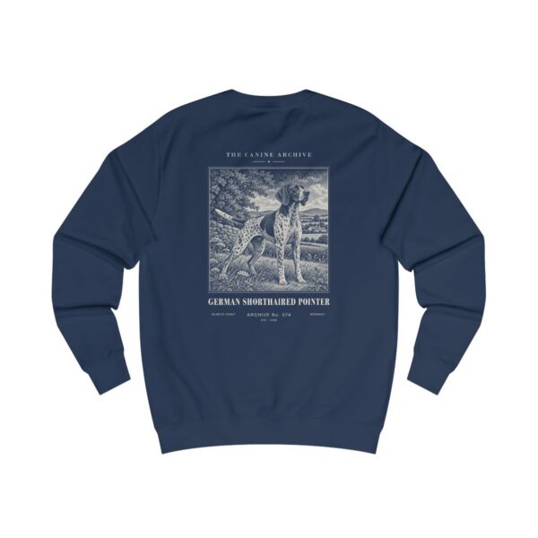 German Shorthaired Pointer Sweatshirt in Oxford Navy