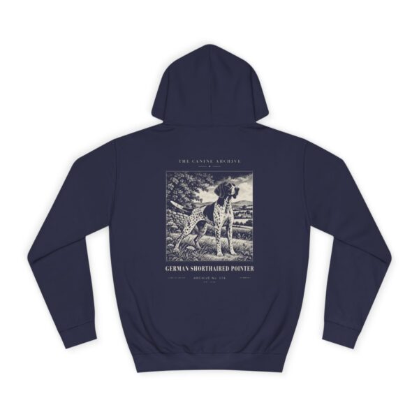 German Shorthaired Pointer Hoodie in Oxford Navy