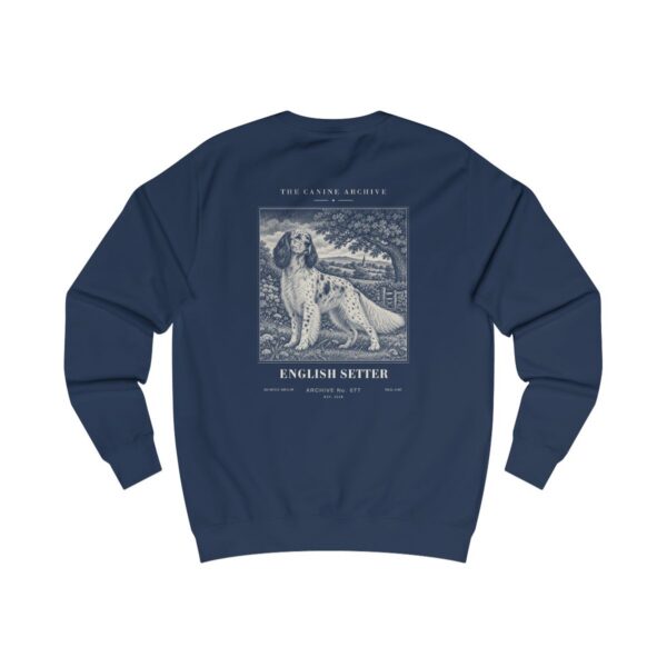 English Setter Sweatshirt in Oxford Navy