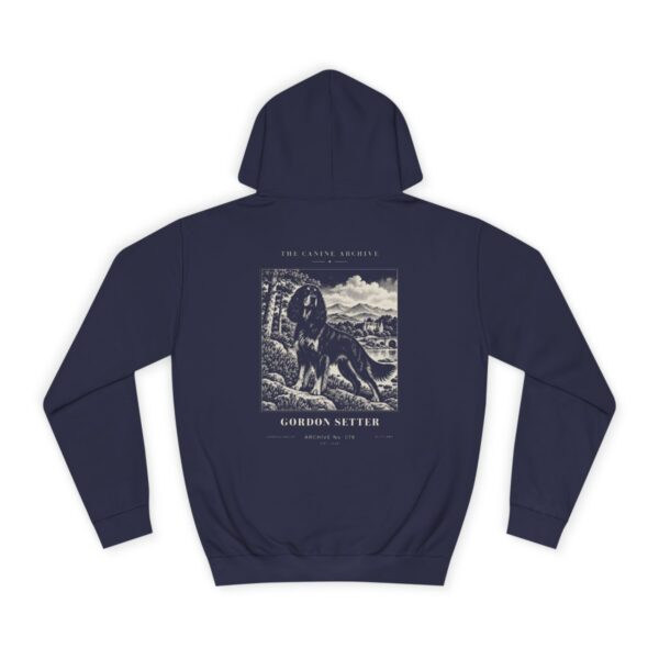 Gordon Setter Hoodie in Oxford Navy