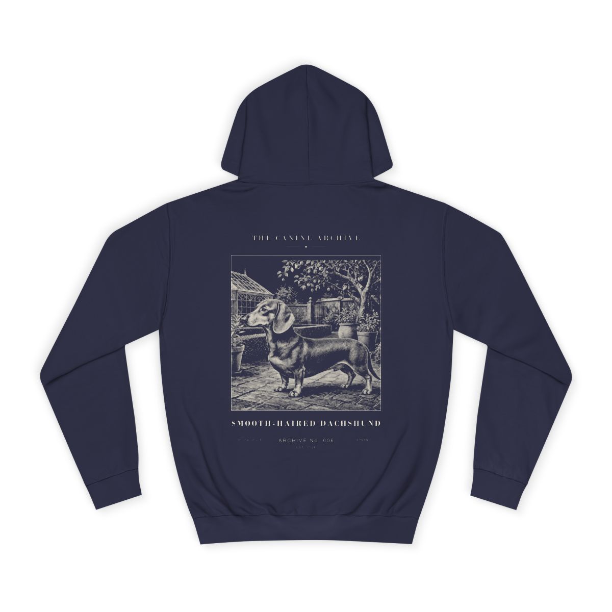 Smooth-Haired Dachshund Archive Hoodie