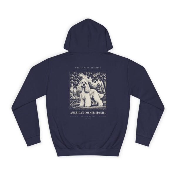 American Cocker Spaniel Hoodie in Oxford Navy