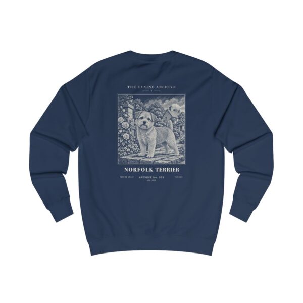 Norfolk Terrier Sweatshirt in Oxford Navy