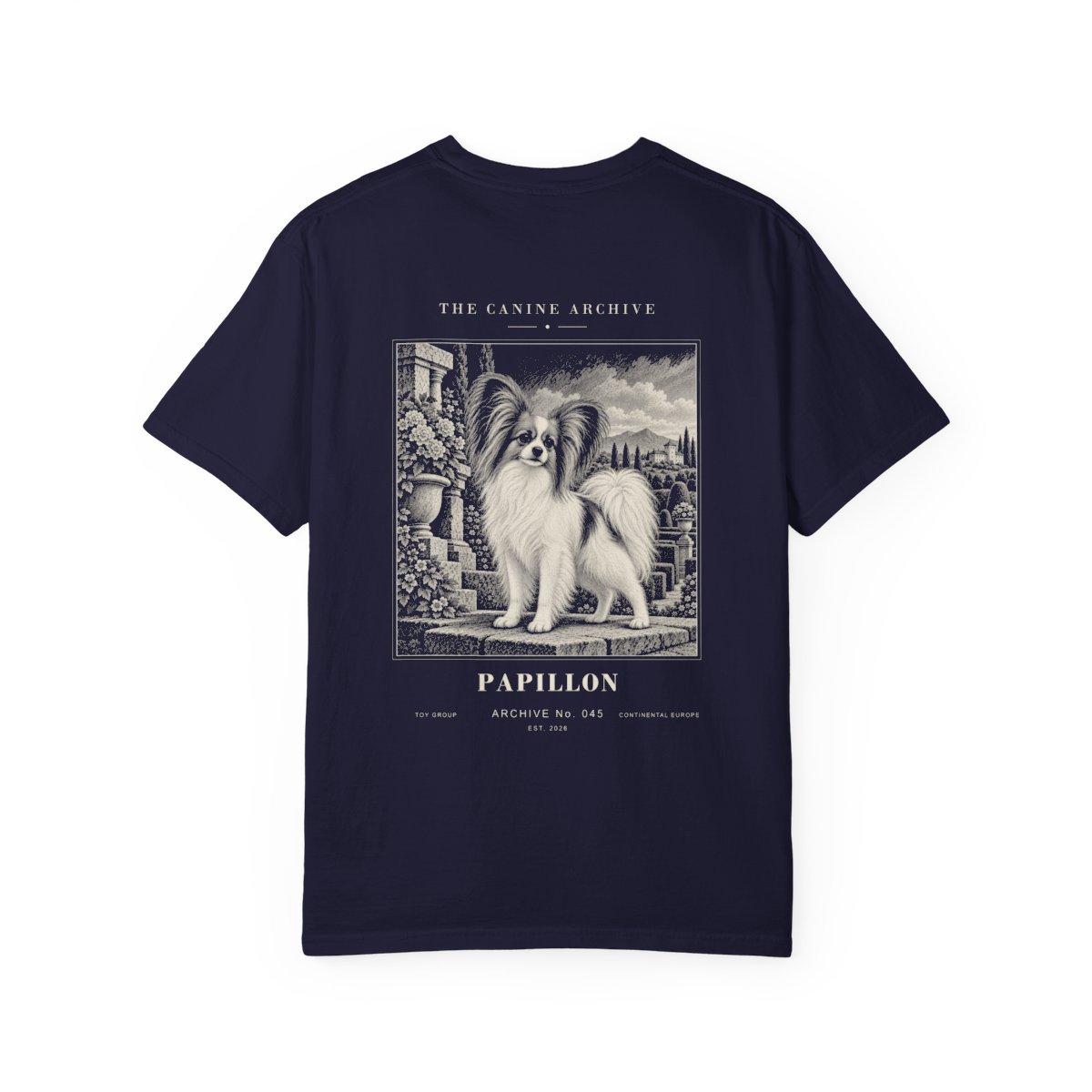 Papillon Tee in True Navy