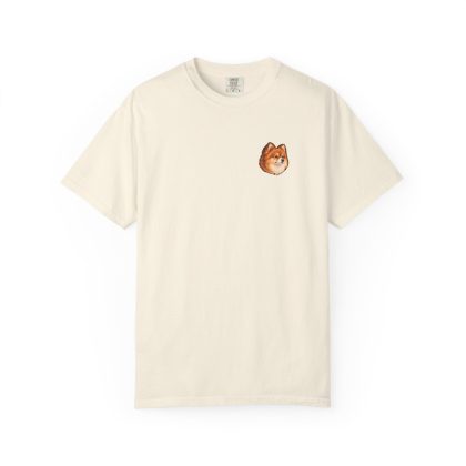 Pomeranian Portrait Tee in Ivory