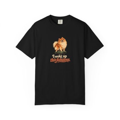 Pomeranian Humour Tee in Black