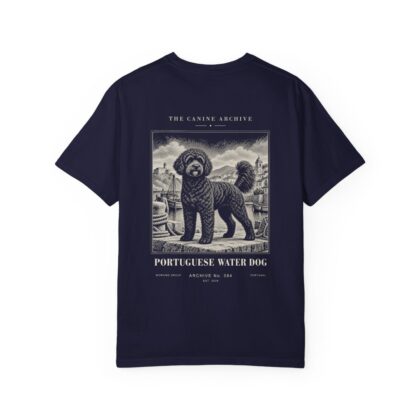 Portuguese Water Dog Tee in True Navy