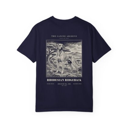 Rhodesian Ridgeback Tee in True Navy