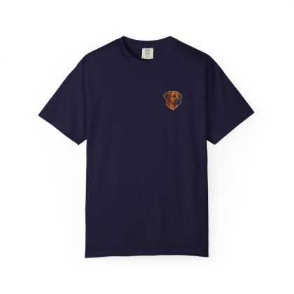 Rhodesian Ridgeback Portrait Tee in True Navy