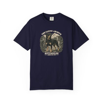 Rottweiler Front Study Tee in True Navy