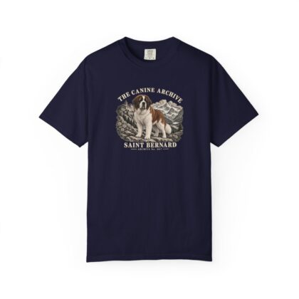 Saint Bernard Front Study Tee in True Navy