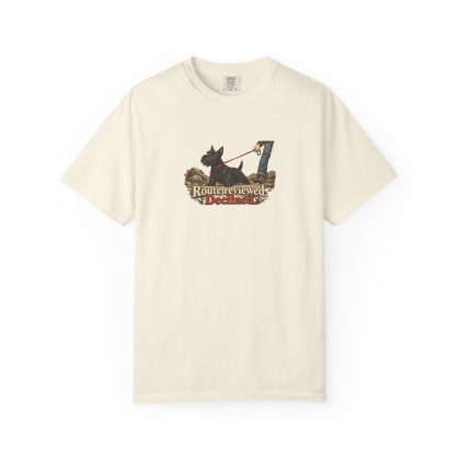 Scottish Terrier Humour Tee in Ivory
