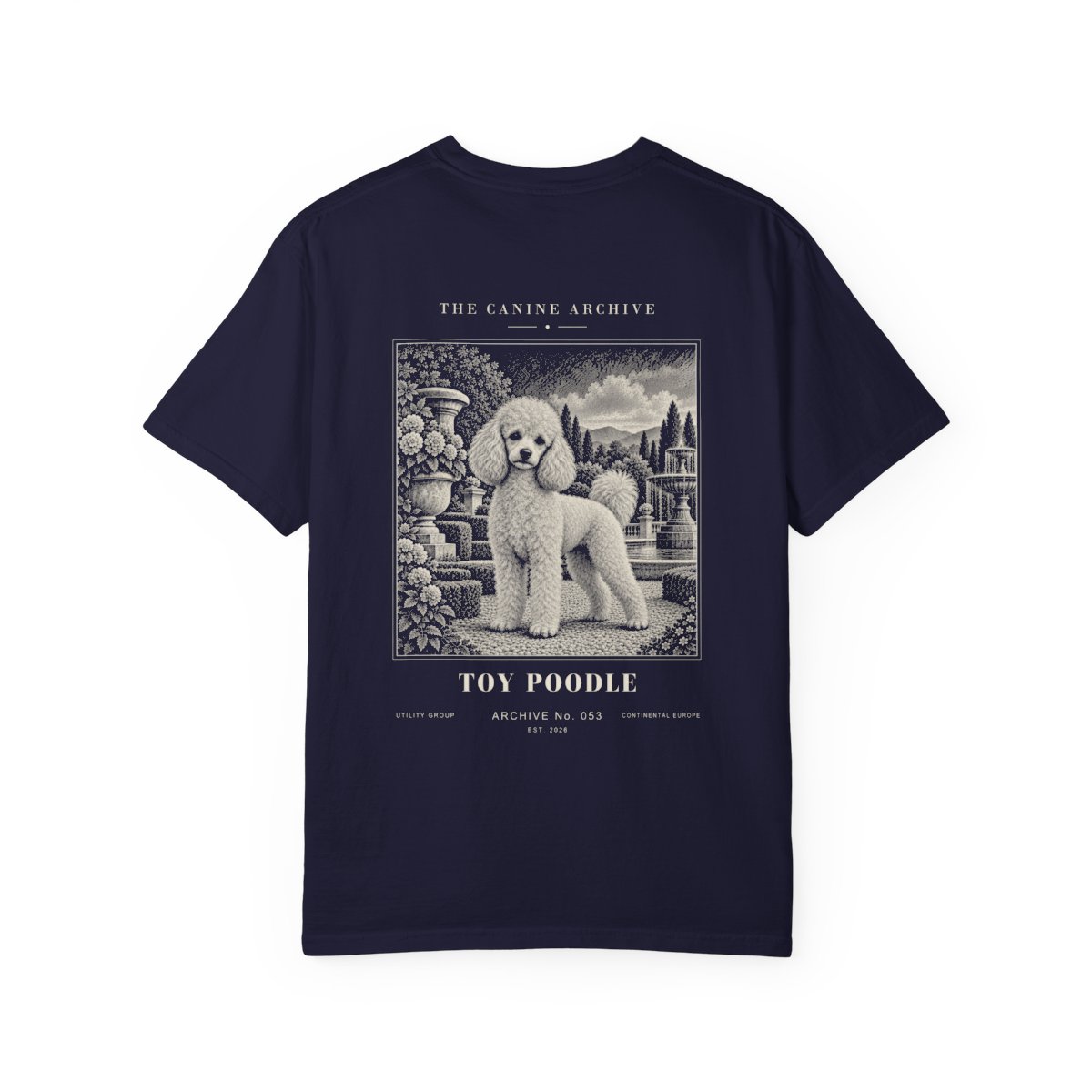 Toy Poodle Tee in True Navy