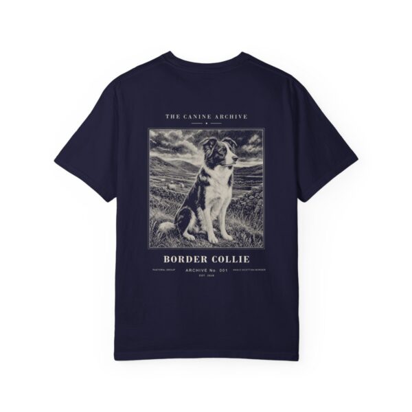 Border Collie Archive Tee in True Navy