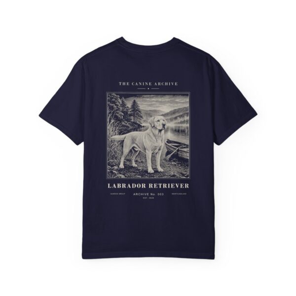 Labrador Retriever Archive Tee in True Navy