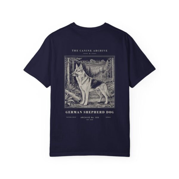 German Shepherd Dog Archive Tee in True Navy
