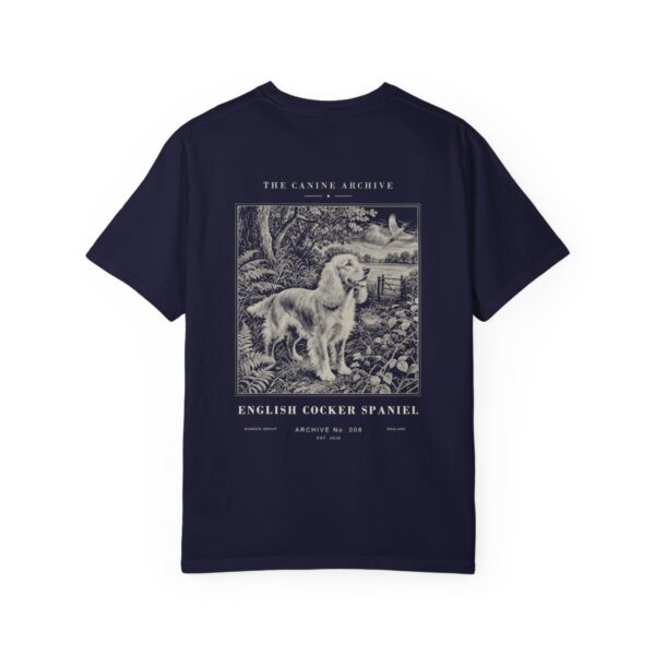 English Cocker Spaniel Archive Tee in True Navy