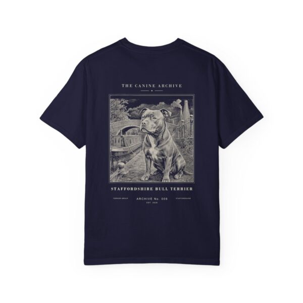 Staffordshire Bull Terrier Archive Tee in True Navy