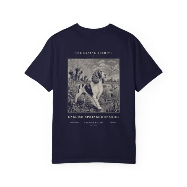 English Springer Spaniel Archive Tee in True Navy