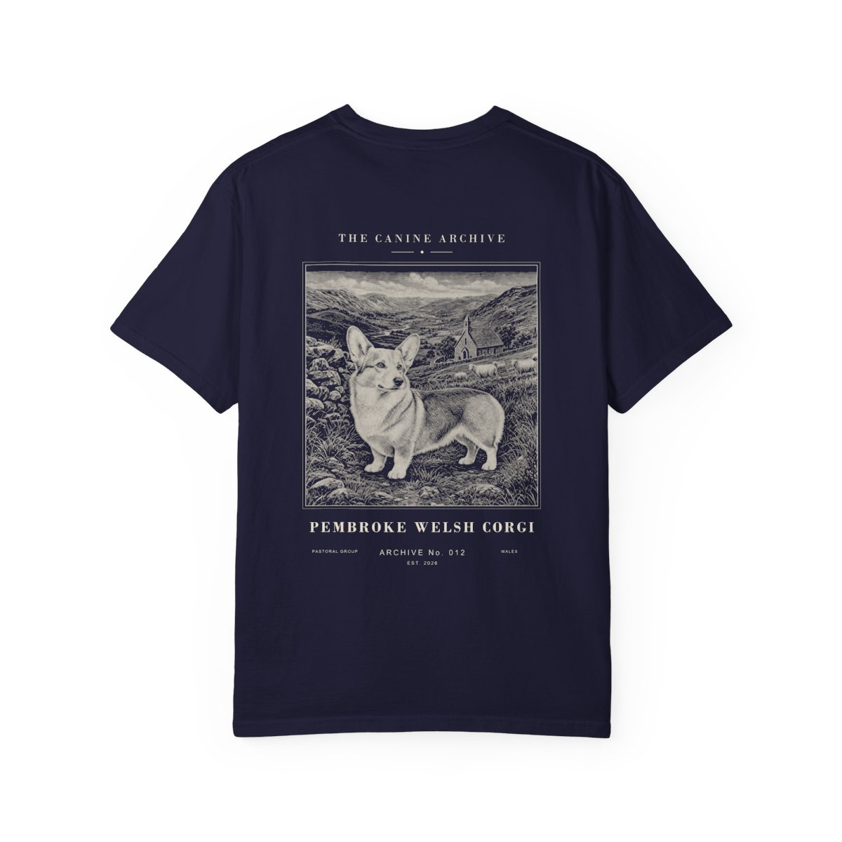 Pembroke Welsh Corgi Archive Tee