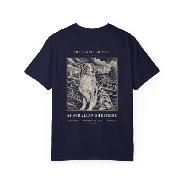 Australian Shepherd Archive Tee in True Navy