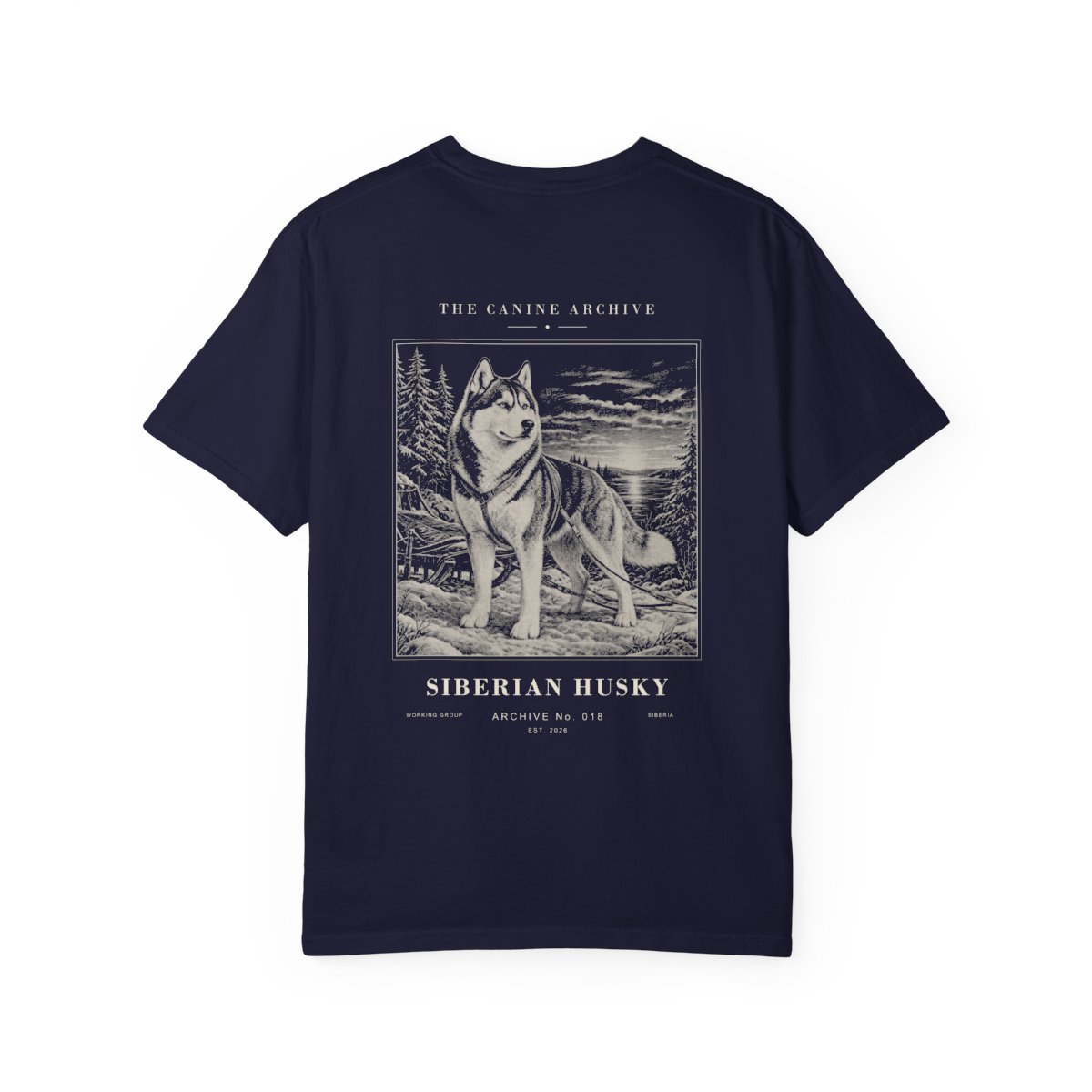 Siberian Husky Archive Tee