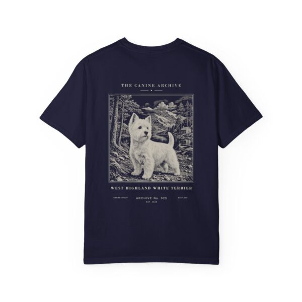 West Highland White Terrier Archive Tee in True Navy
