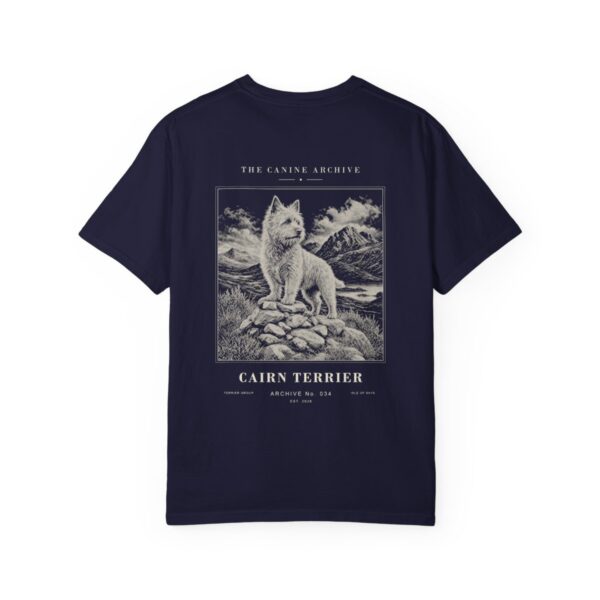 Cairn Terrier Archive Tee in True Navy